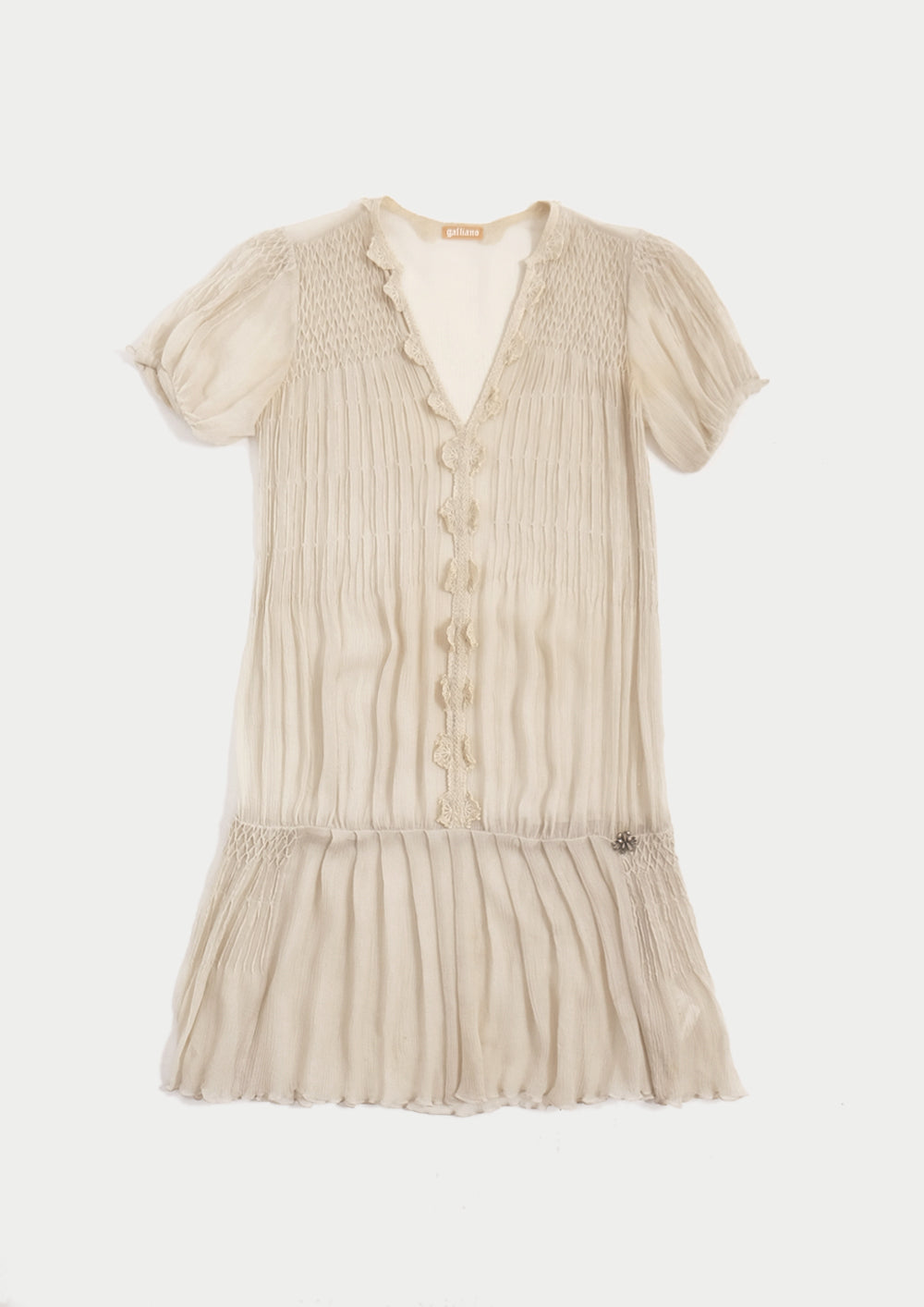 knee length dresses for ladies Vintage Designer John Galliano Dress