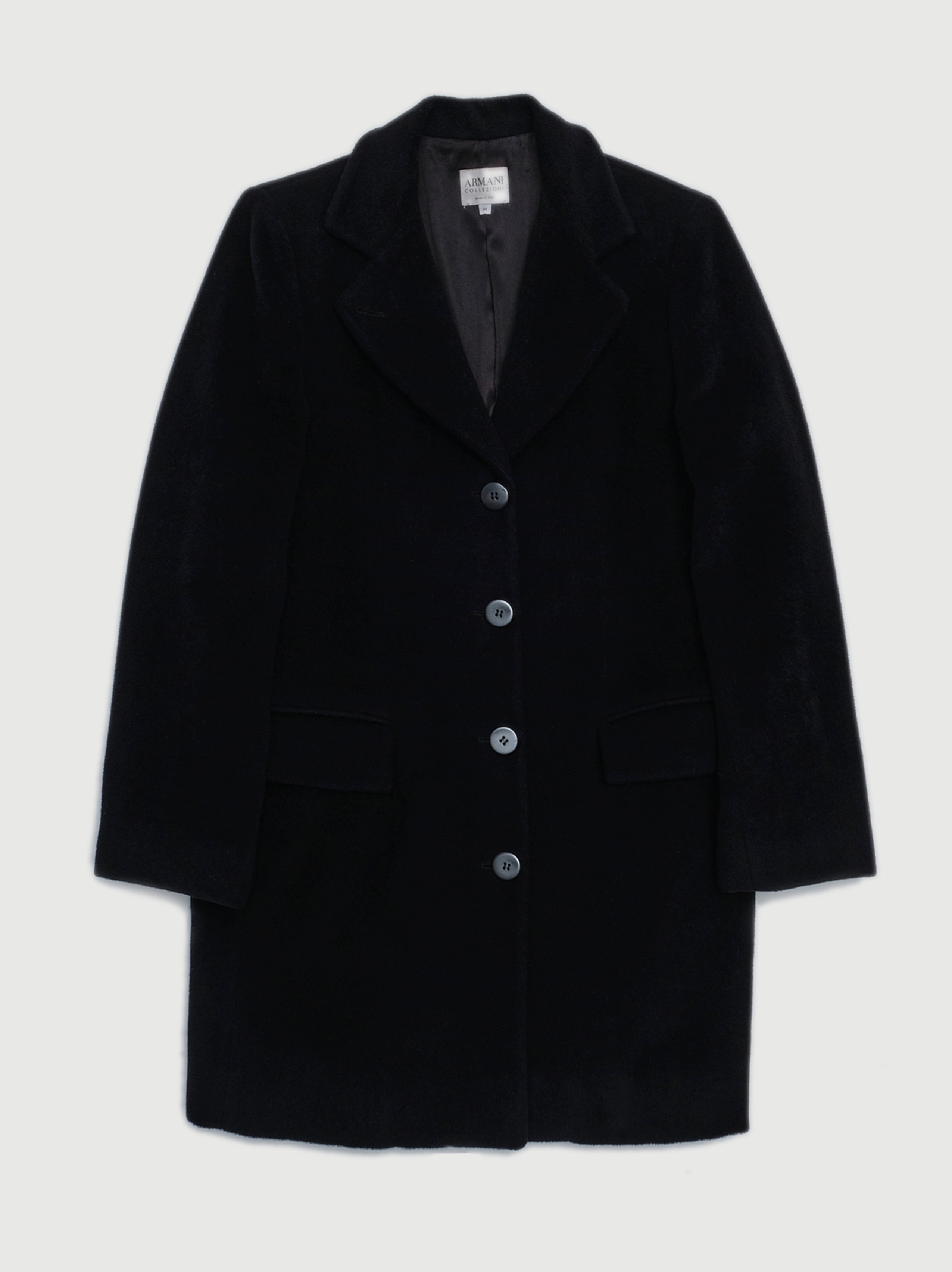 Armani Wool Coat (M) | coupledroof