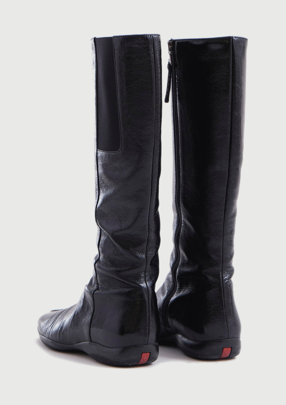 Prada High Naplak Boots (41EU)