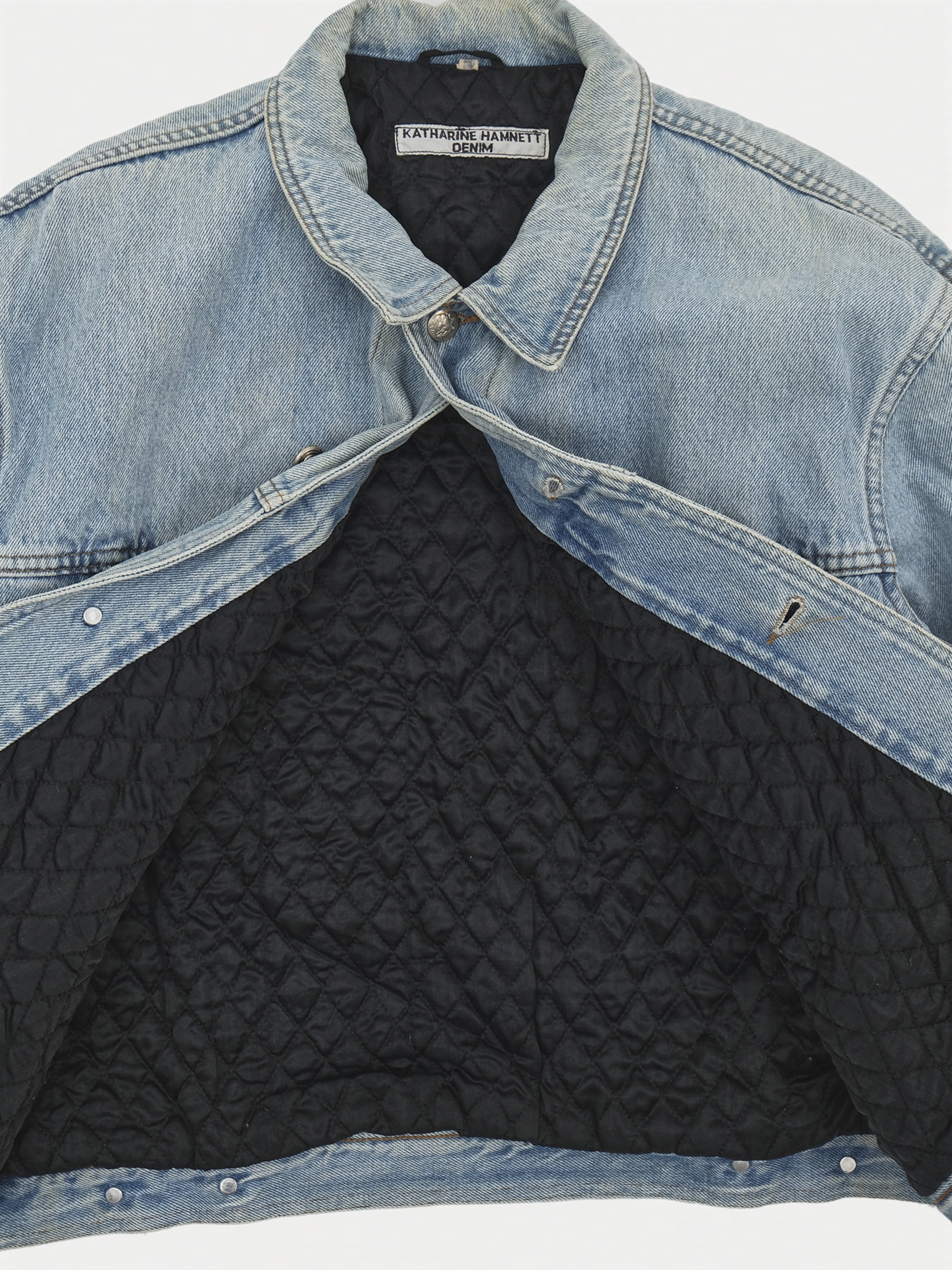 Katherine Hamnett Denim Pannel Jacket (M) | coupledroof