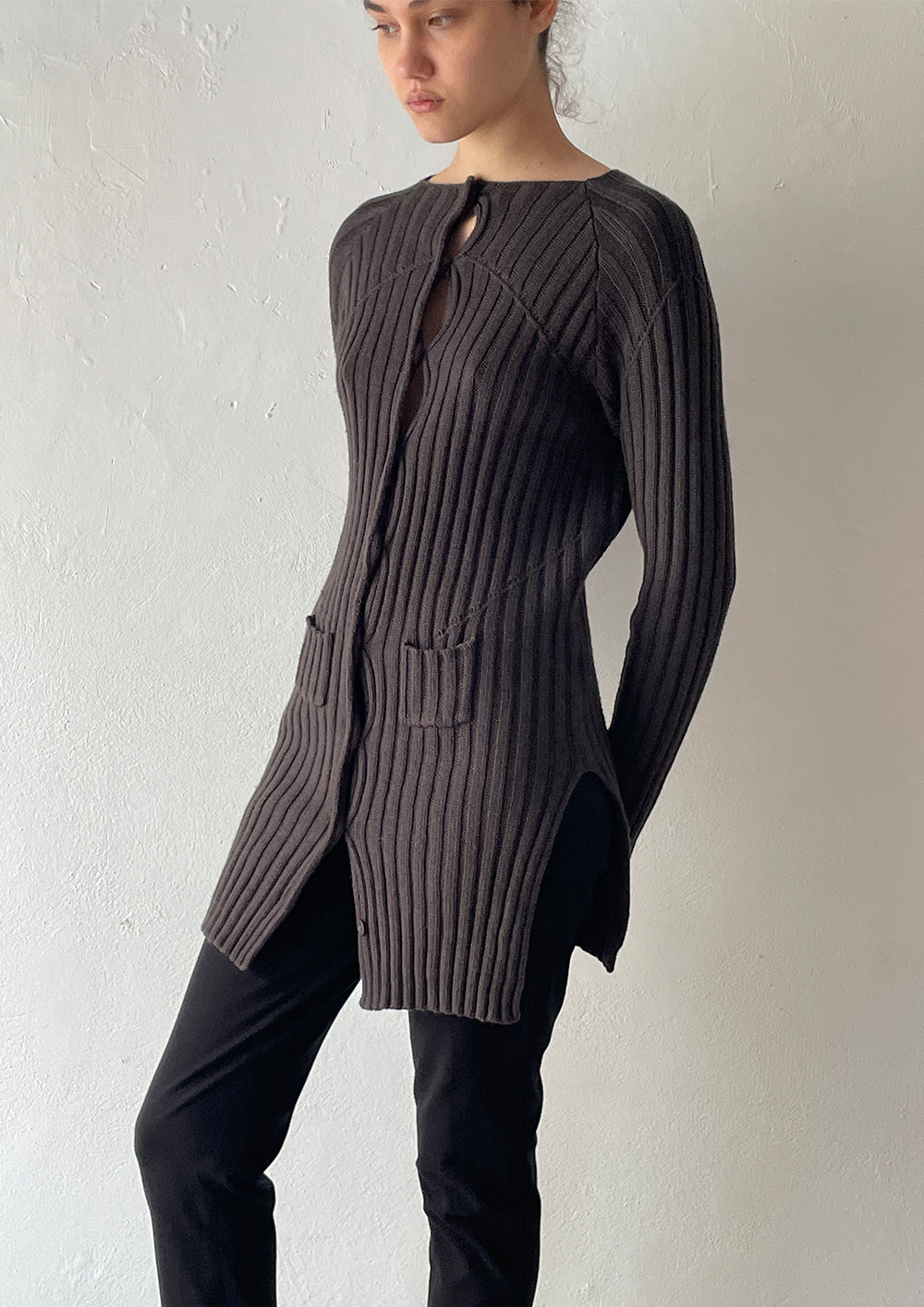 M+FG Long Cardigan