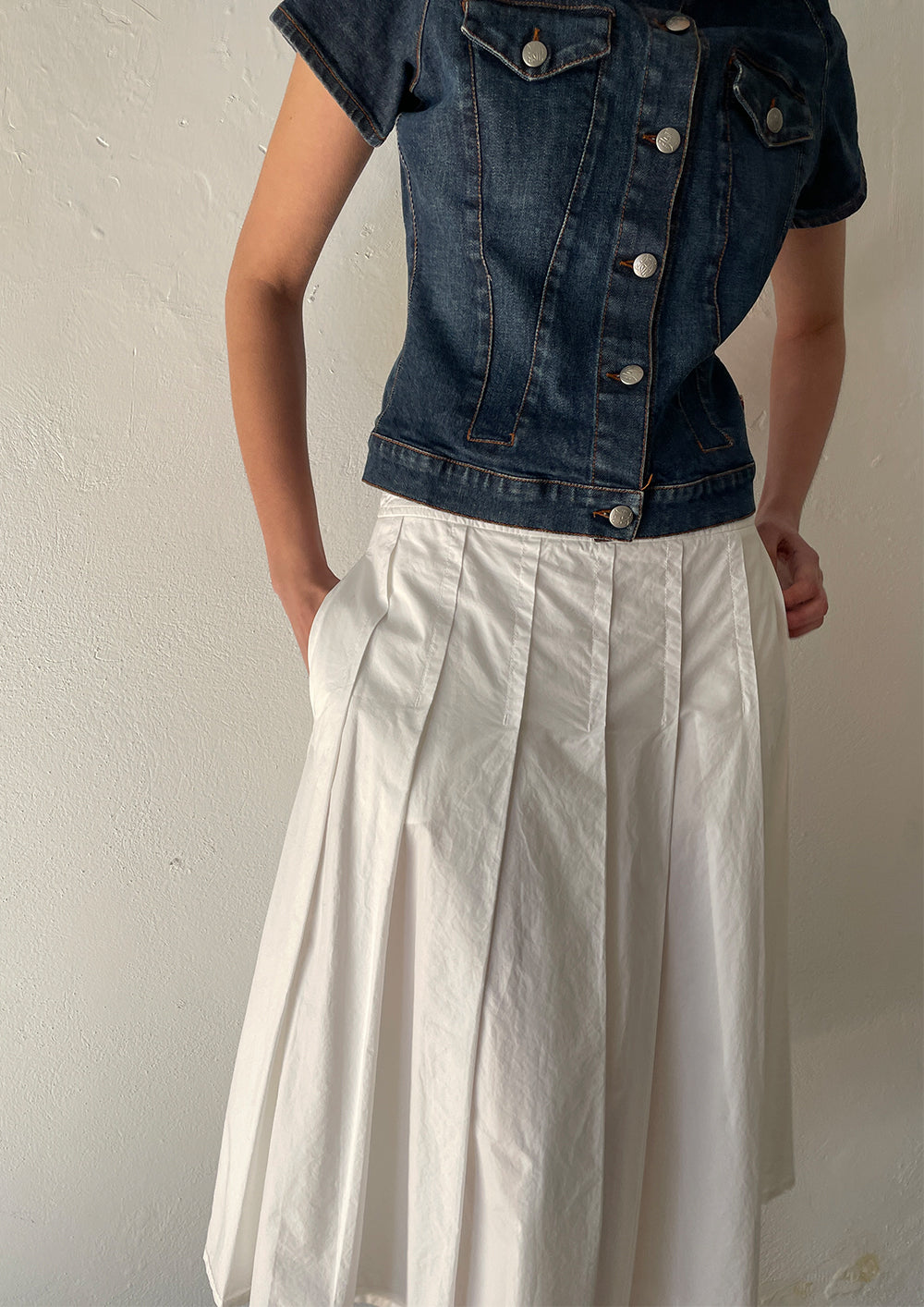 C.P Company Pleated Skirt